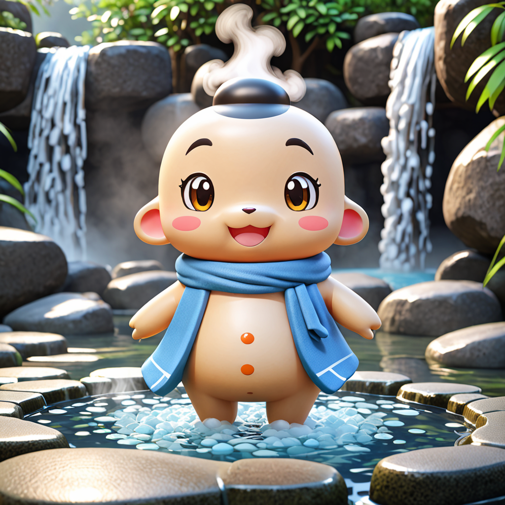 岩手県 八幡平市 根石のゆるキャラ 3