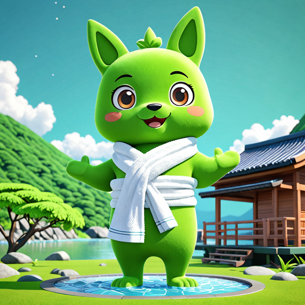 岩手県 八幡平市 小峠のゆるキャラ 2