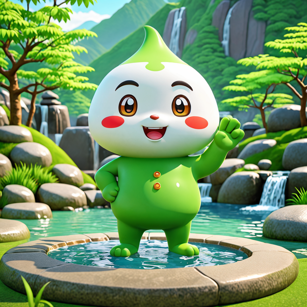 青森県 八戸市 南郷泉清水のゆるキャラ 3