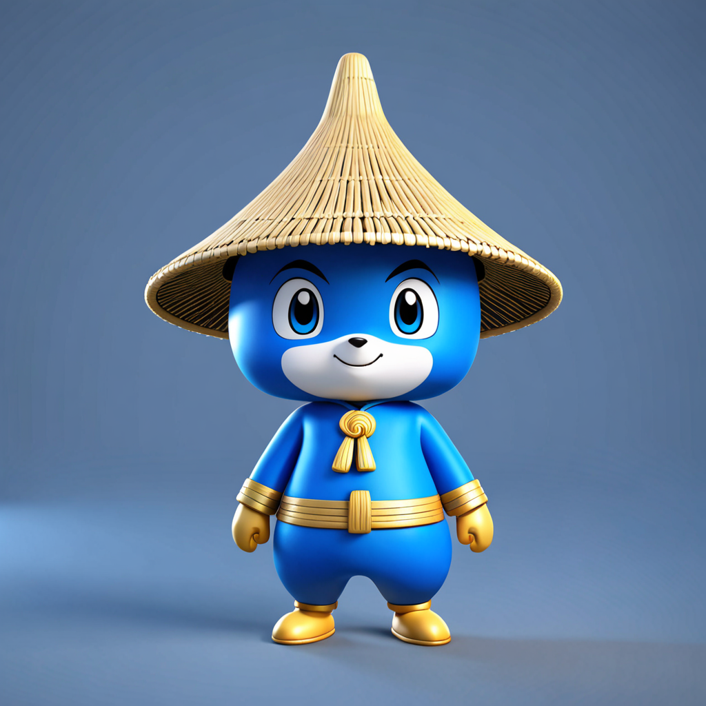 青森県 黒石市 上十川のゆるキャラ 2
