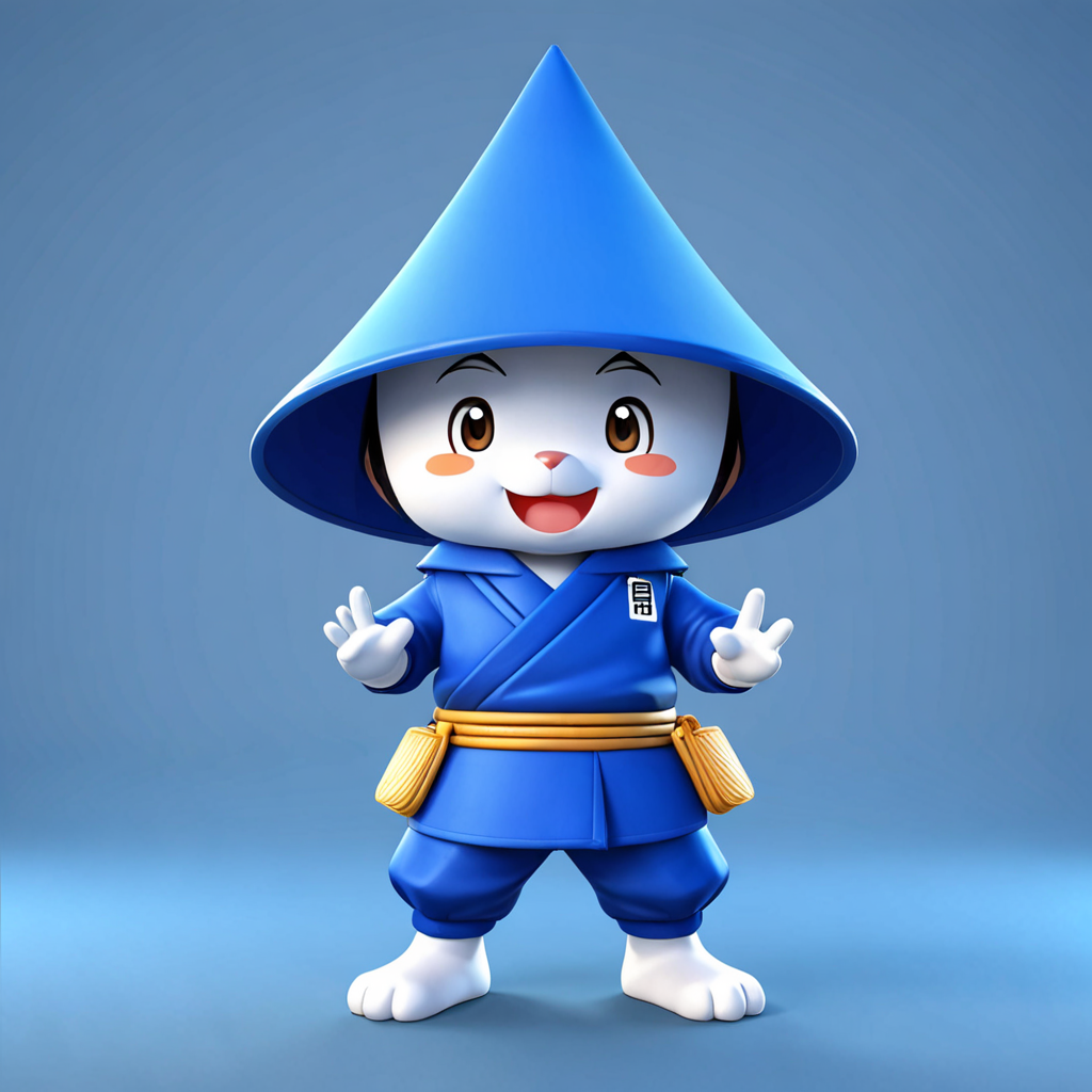 青森県 黒石市 上十川のゆるキャラ 3