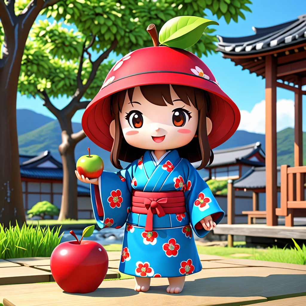青森県 黒石市 美原町のゆるキャラ 3