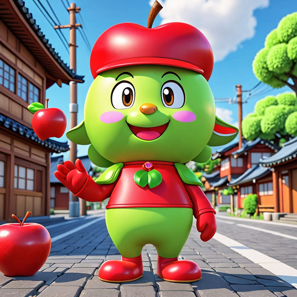 青森県 弘前市 平山のゆるキャラ 3