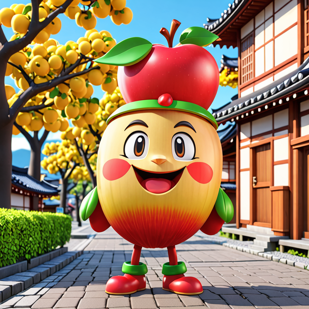 青森県 弘前市 大和沢のゆるキャラ 3