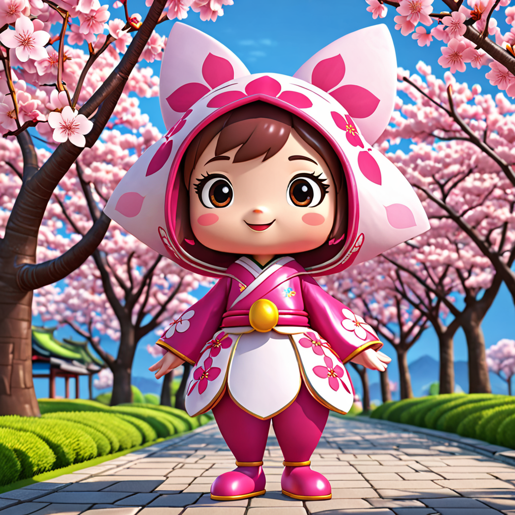 青森県 弘前市 一番町のゆるキャラ 3