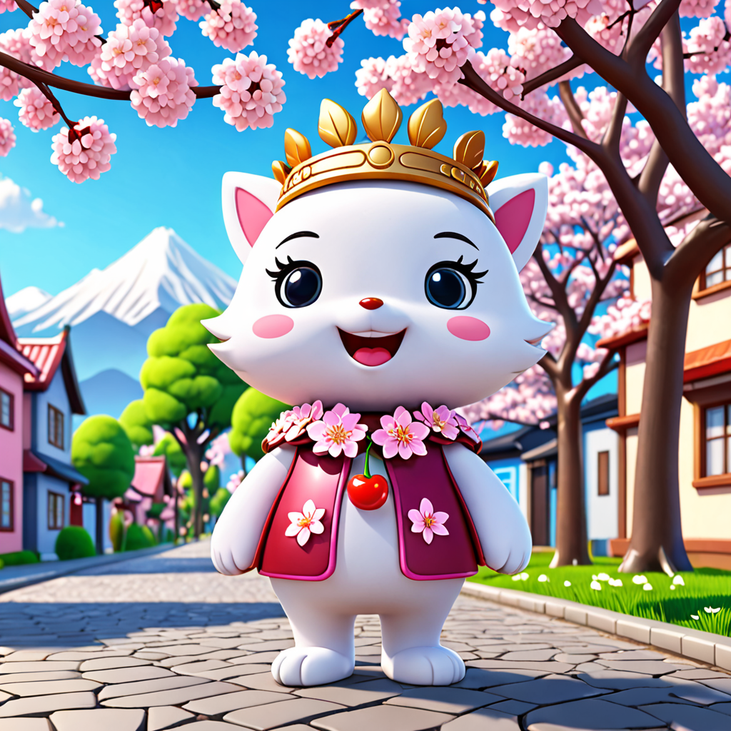 青森県 弘前市 桜林町のゆるキャラ 2