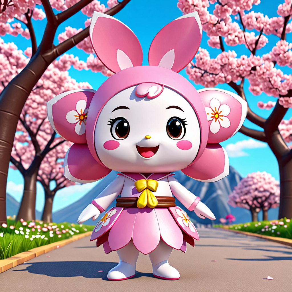 青森県 弘前市 桜ケ丘のゆるキャラ 3
