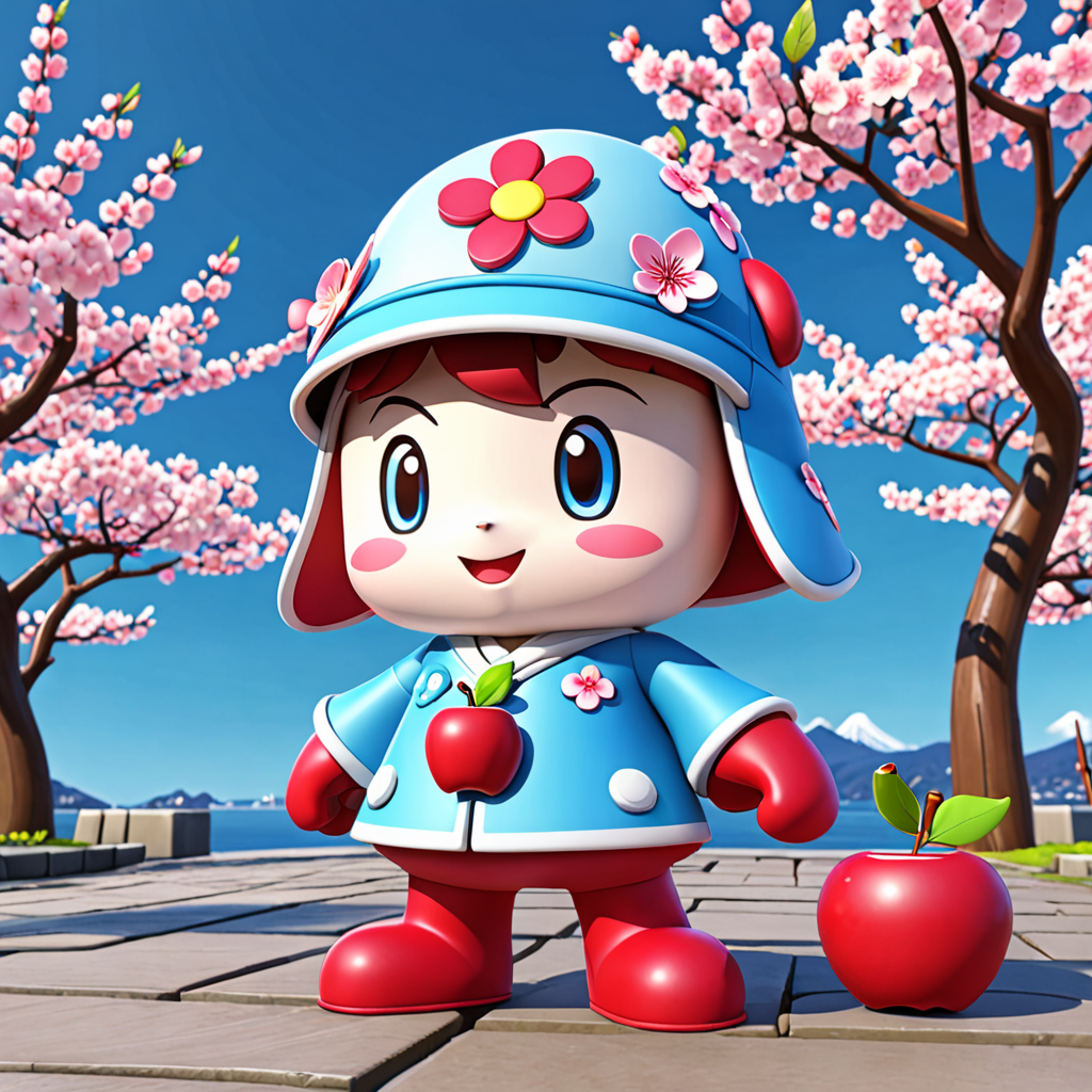 青森県 五所川原市 幾島町のゆるキャラ 2