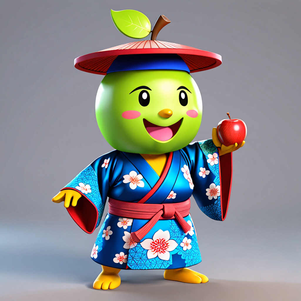 青森県 五所川原市 太刀打のゆるキャラ 2