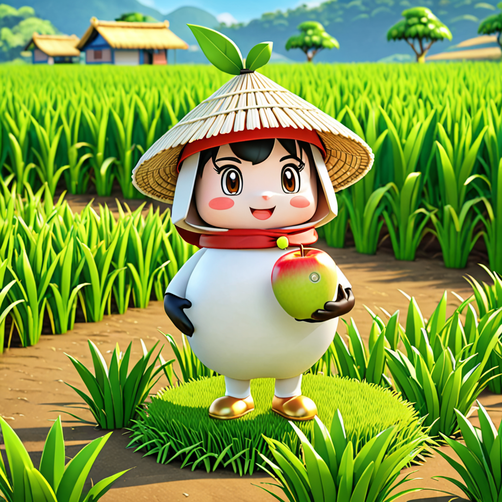 青森県 つがる市 稲垣町沼舘のゆるキャラ 3