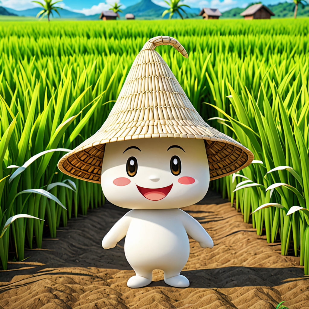 青森県 南津軽郡田舎館村 枝川のゆるキャラ 2