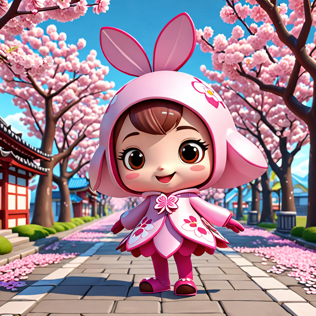 青森県 つがる市 木造桜木のゆるキャラ 3