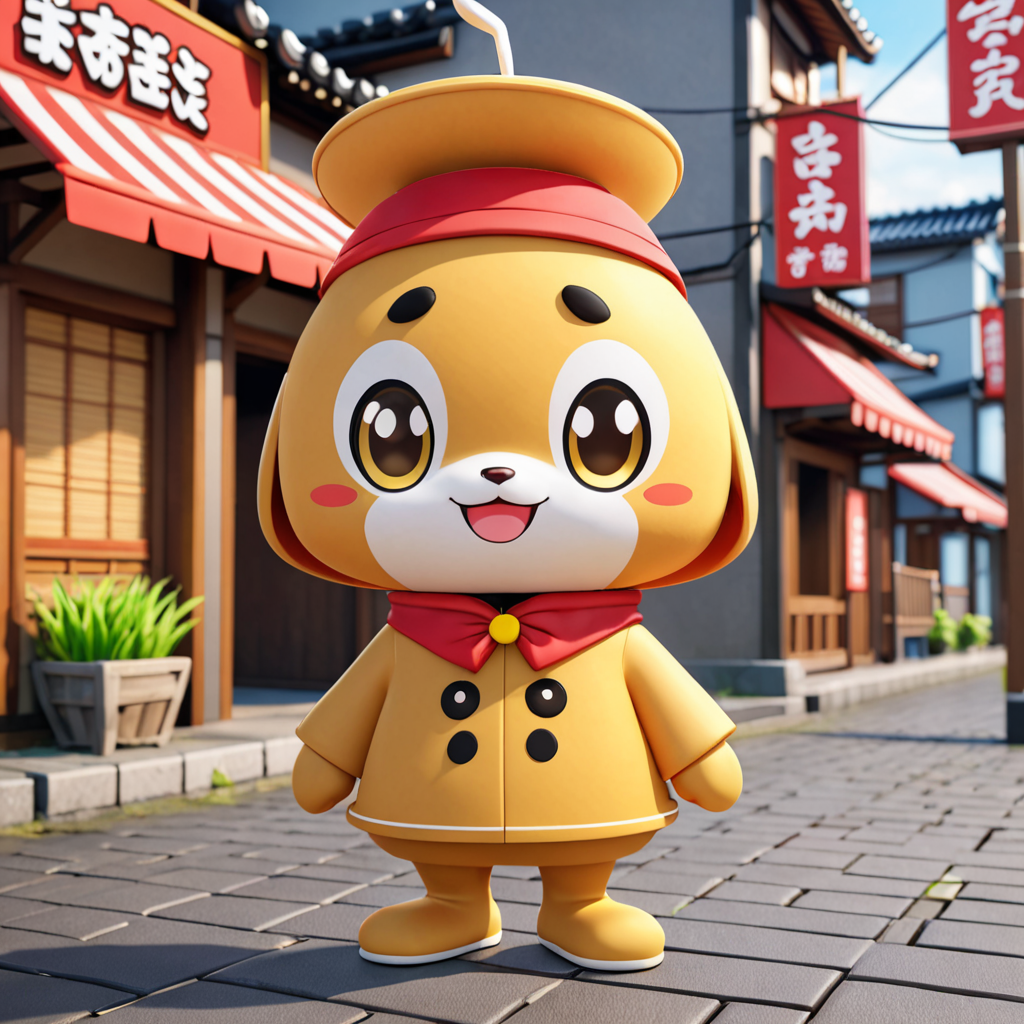北海道 北斗市 本町のゆるキャラ 3