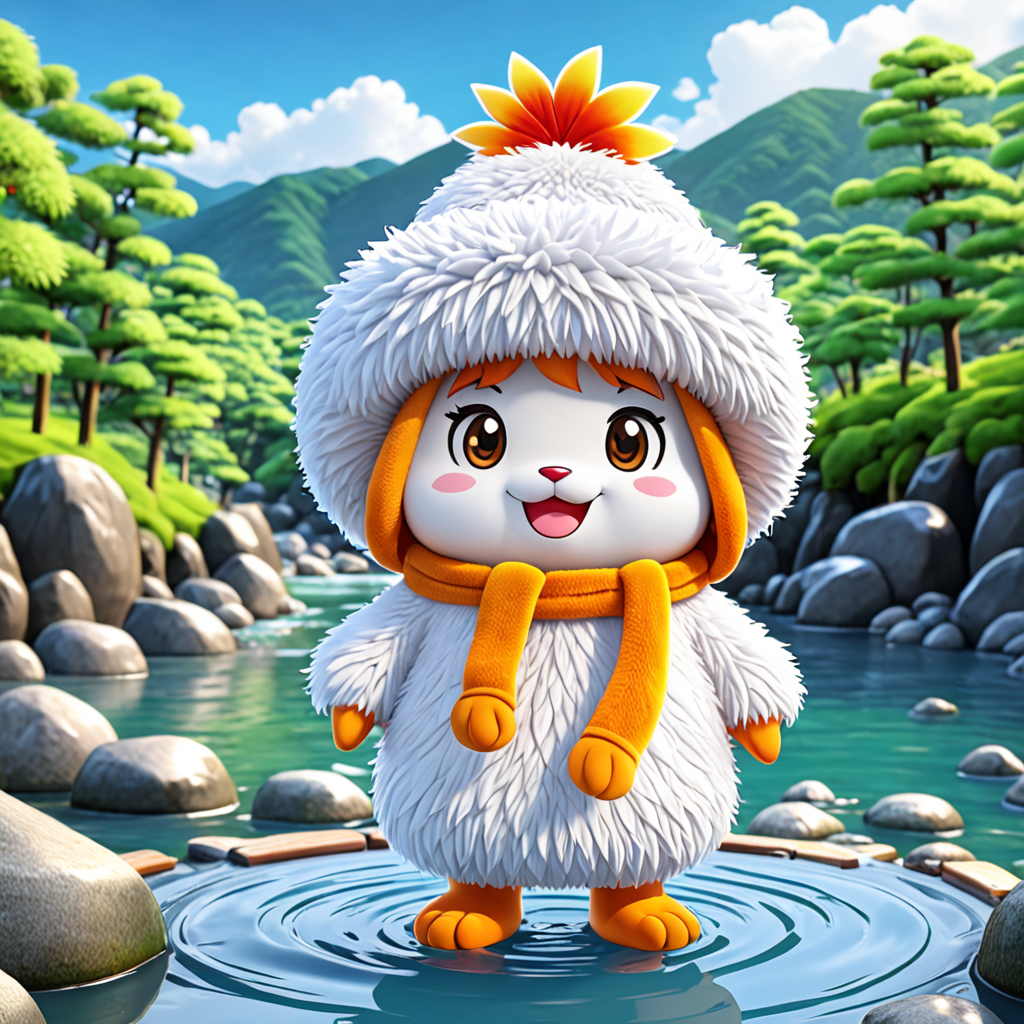 北海道 北斗市 清水川のゆるキャラ 2