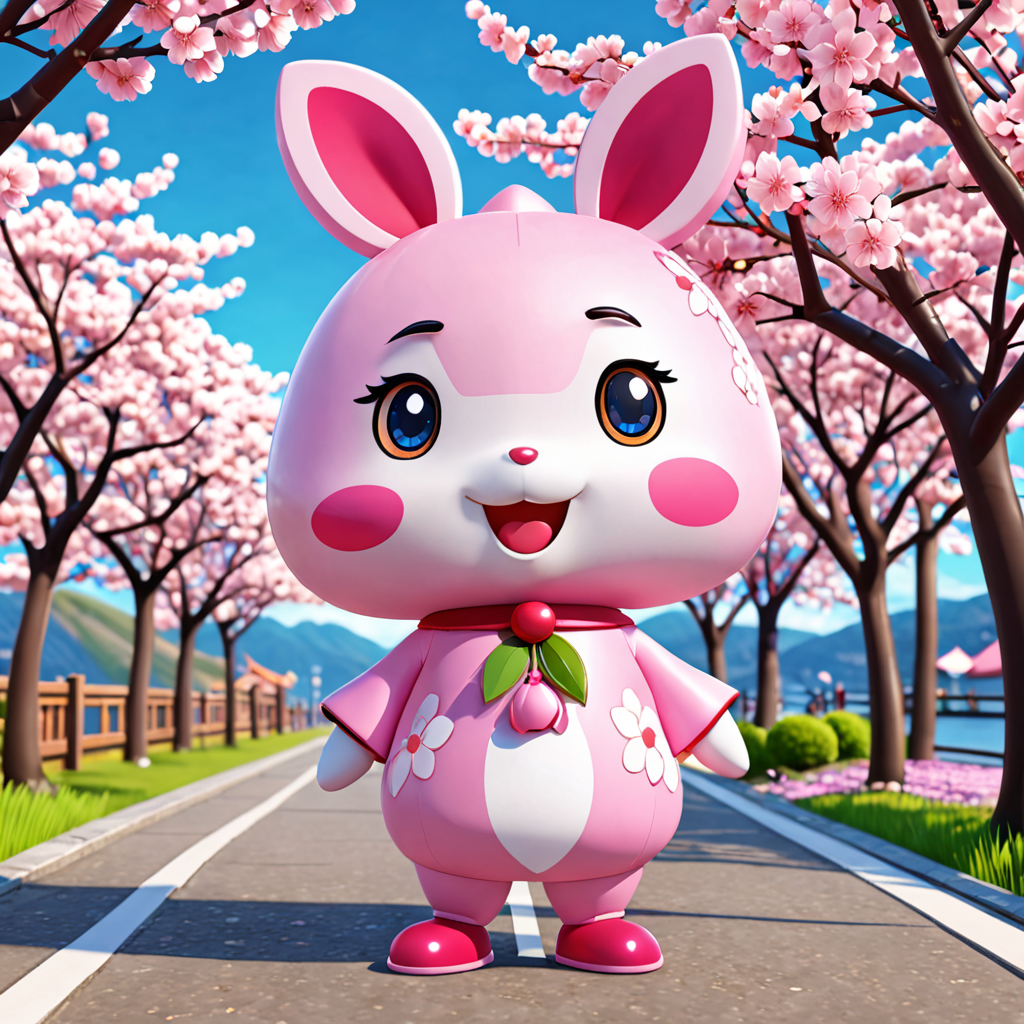 北海道 小樽市 桜のゆるキャラ 2