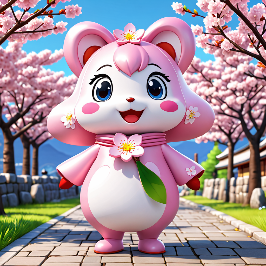 北海道 小樽市 桜のゆるキャラ 3