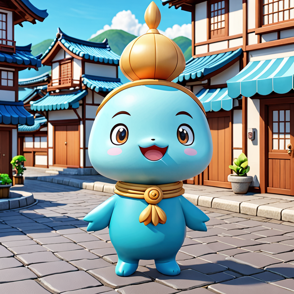 北海道 松前郡松前町 札前のゆるキャラ 2