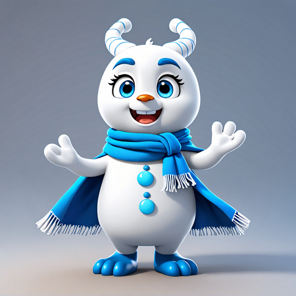北海道 瀬棚郡今金町 寒昇のゆるキャラ 2