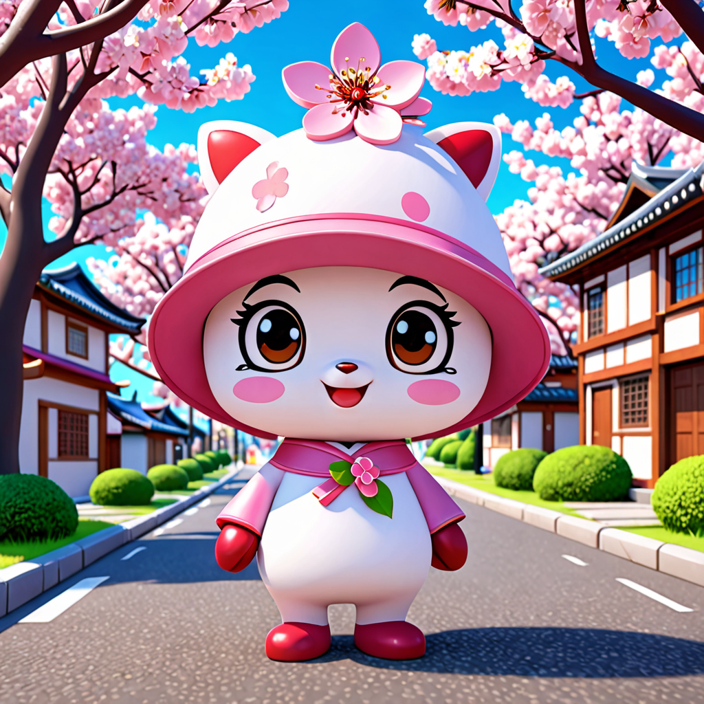 北海道 虻田郡豊浦町 桜のゆるキャラ 2