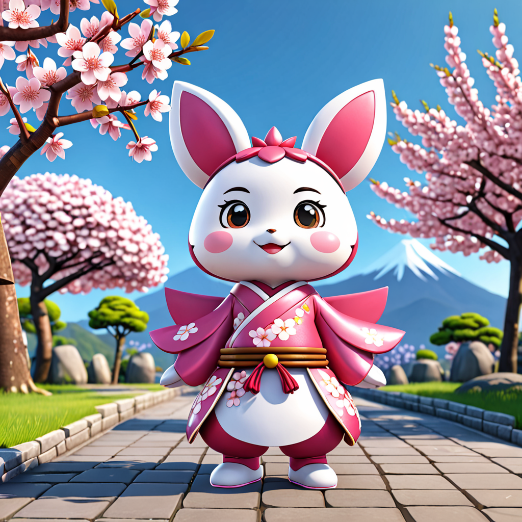 北海道 勇払郡厚真町 桜丘のゆるキャラ 3