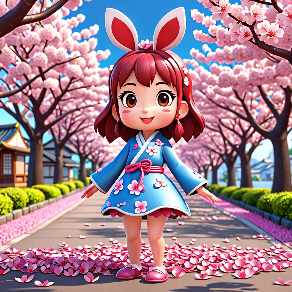 北海道 恵庭市 桜町のゆるキャラ 2