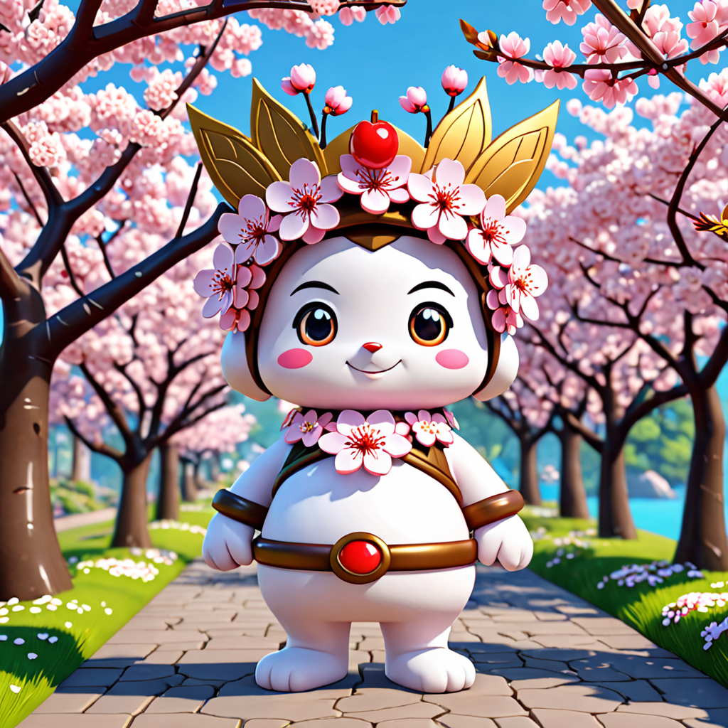 北海道 千歳市 桜木のゆるキャラ 2