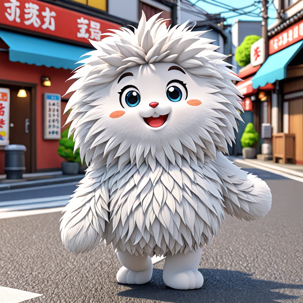 北海道 千歳市 自由ケ丘のゆるキャラ 2