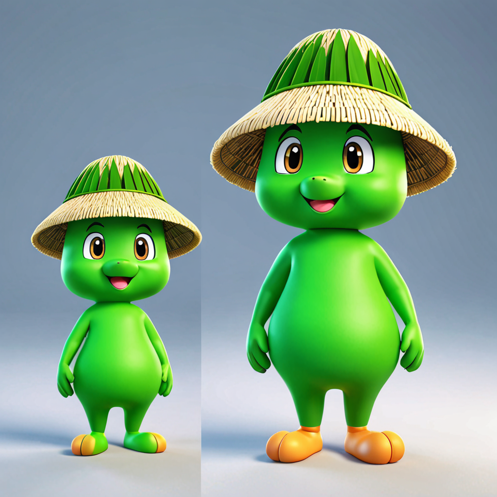 北海道 三笠市 大里のゆるキャラ 3