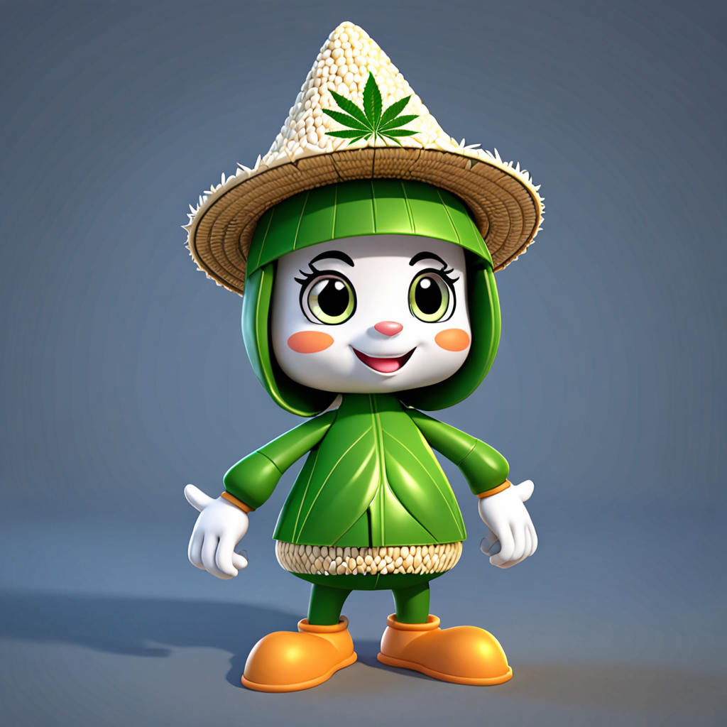 北海道 江別市 大麻扇町のゆるキャラ 2