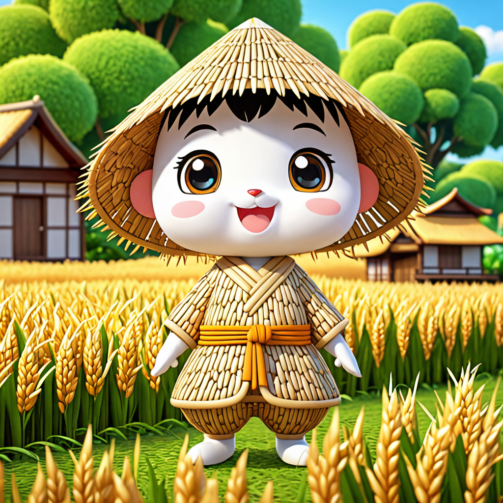 北海道 美唄市 東三条南のゆるキャラ 2