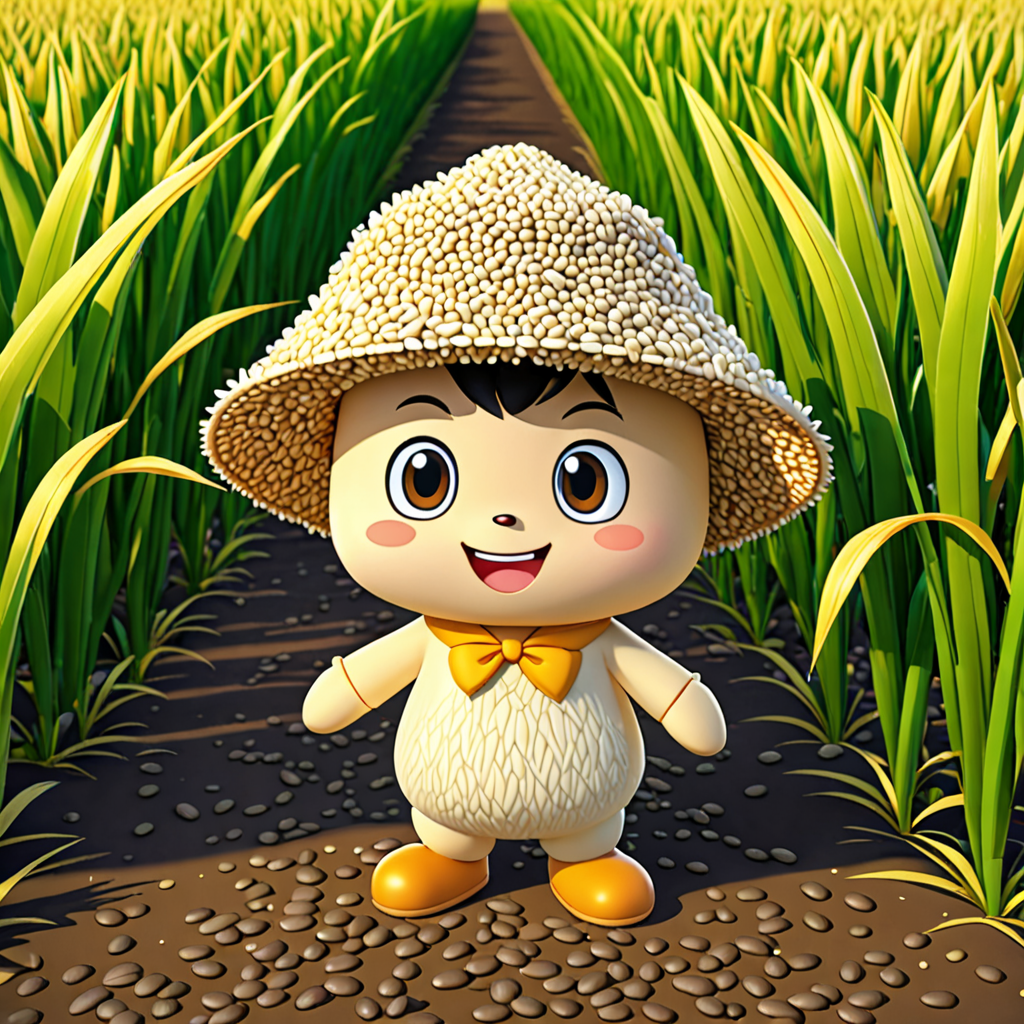 北海道 中川郡池田町 豊田のゆるキャラ 3
