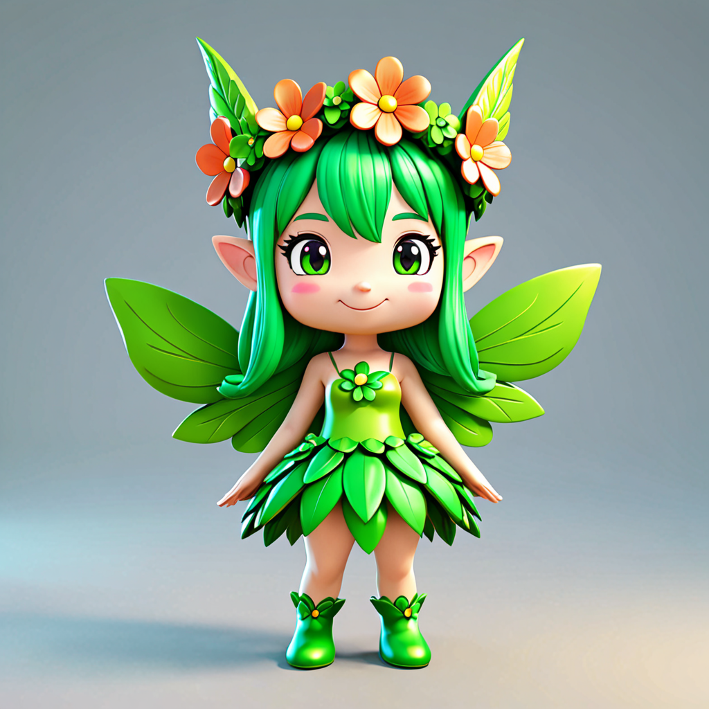ミドリチョウのポロリン