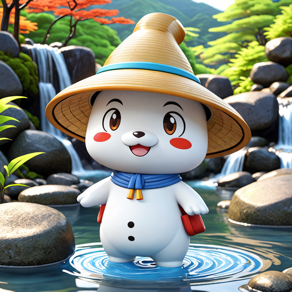 北海道 士別市 温根別町北静川のゆるキャラ 2
