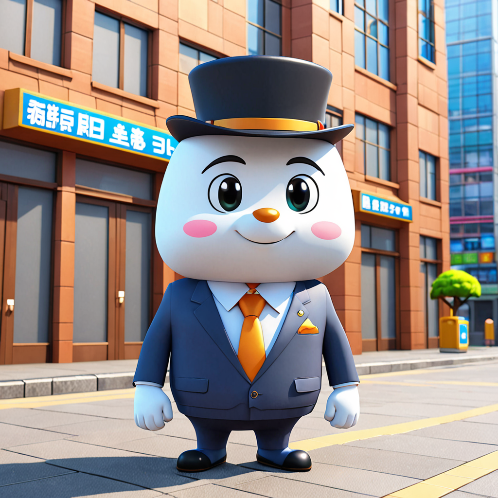 東京都 港区 東新橋電通本社ビル（１階）のゆるキャラ 2