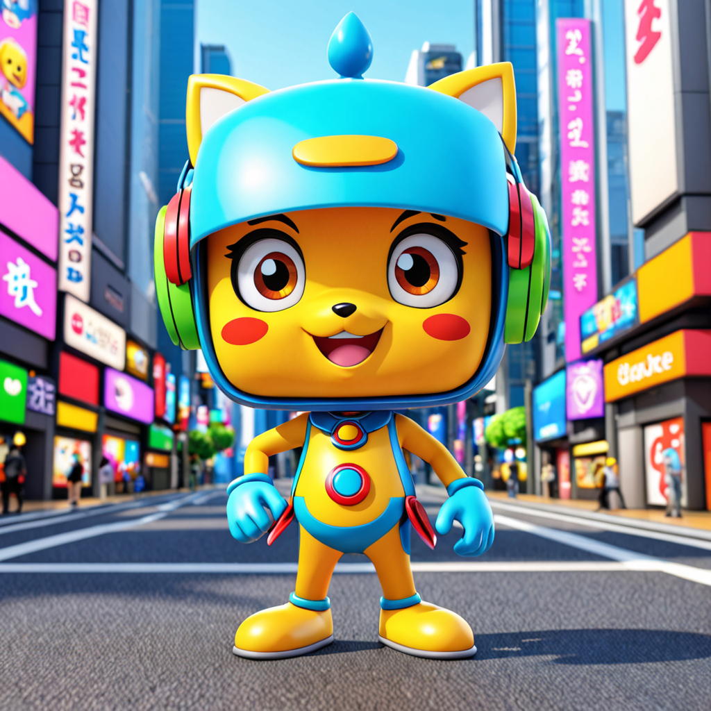 東京都 港区 東新橋汐留メディアタワー（１９階）のゆるキャラ 2