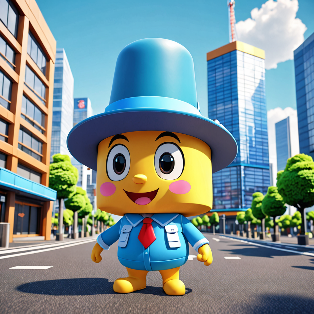 東京都 港区 東新橋東京汐留ビルディング（１１階）のゆるキャラ 3