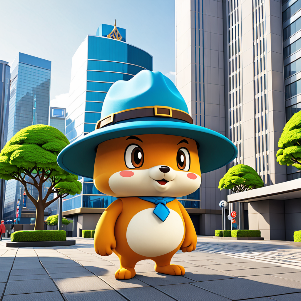東京都 港区 東新橋東京汐留ビルディング（１８階）のゆるキャラ 2