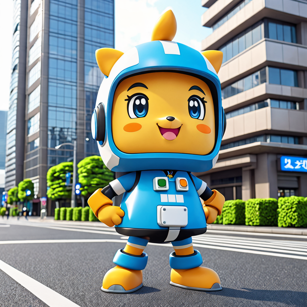 東京都 港区 東新橋東京汐留ビルディング（３２階）のゆるキャラ 3