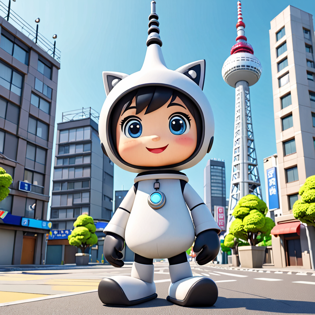 東京都 港区 東新橋日本テレビタワー（９階）のゆるキャラ 2