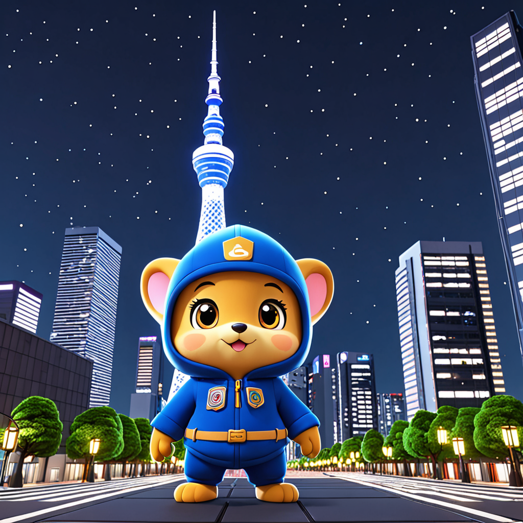 東京都 港区 赤坂ミッドタウン・タワー（１２階）のゆるキャラ 3