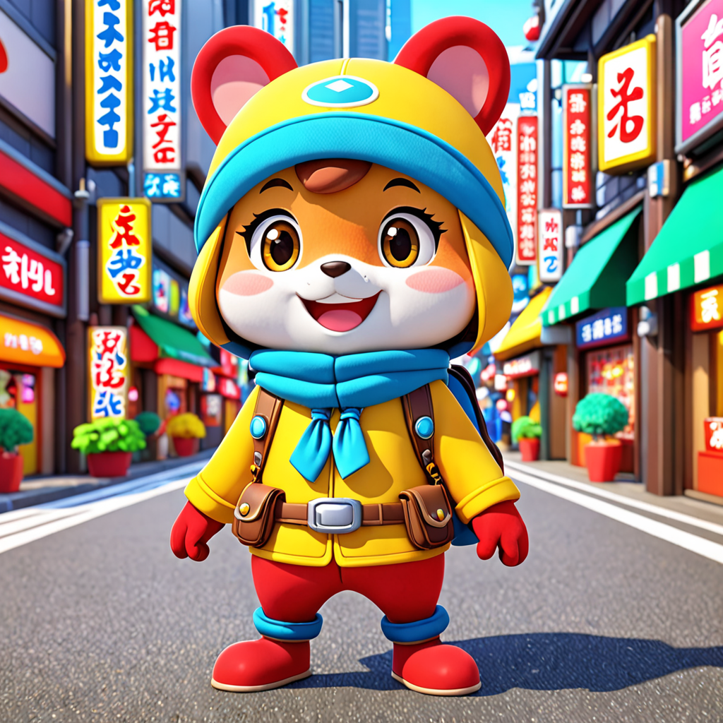 東京都 新宿区 喜久井町のゆるキャラ 2