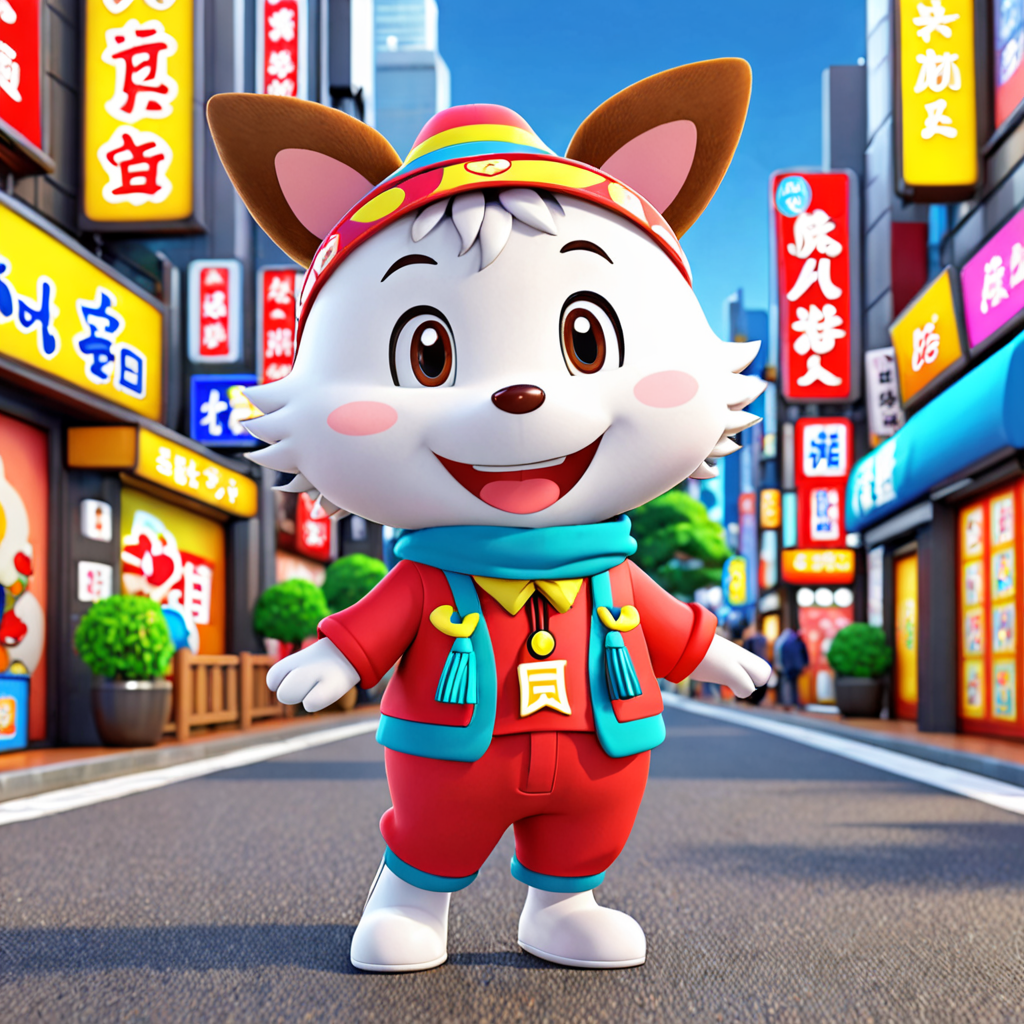 東京都 新宿区 西五軒町のゆるキャラ 2