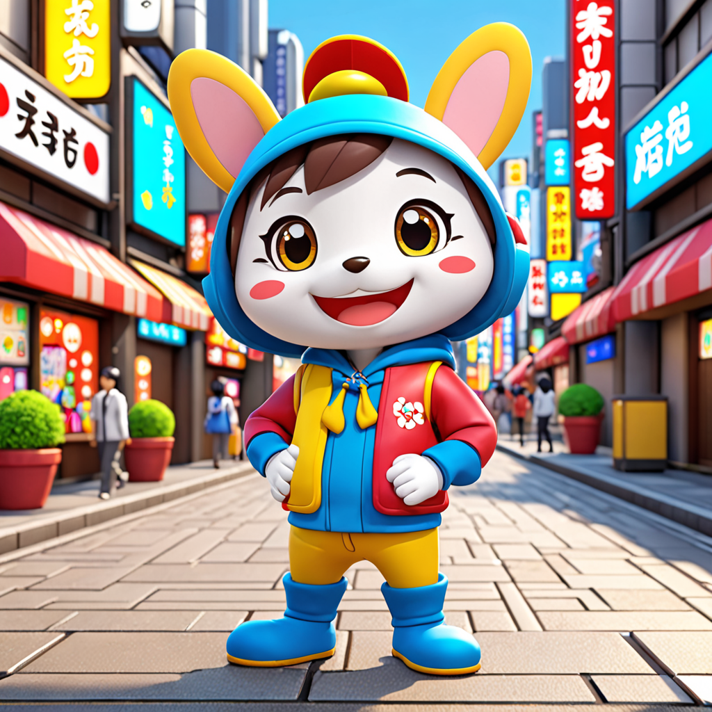 東京都 新宿区 西五軒町のゆるキャラ 3