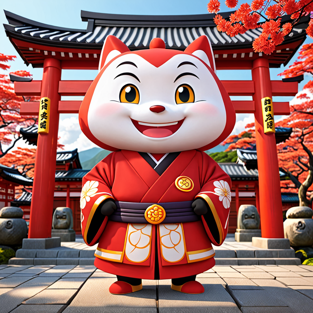 東京都 新宿区 筑土八幡町のゆるキャラ 2
