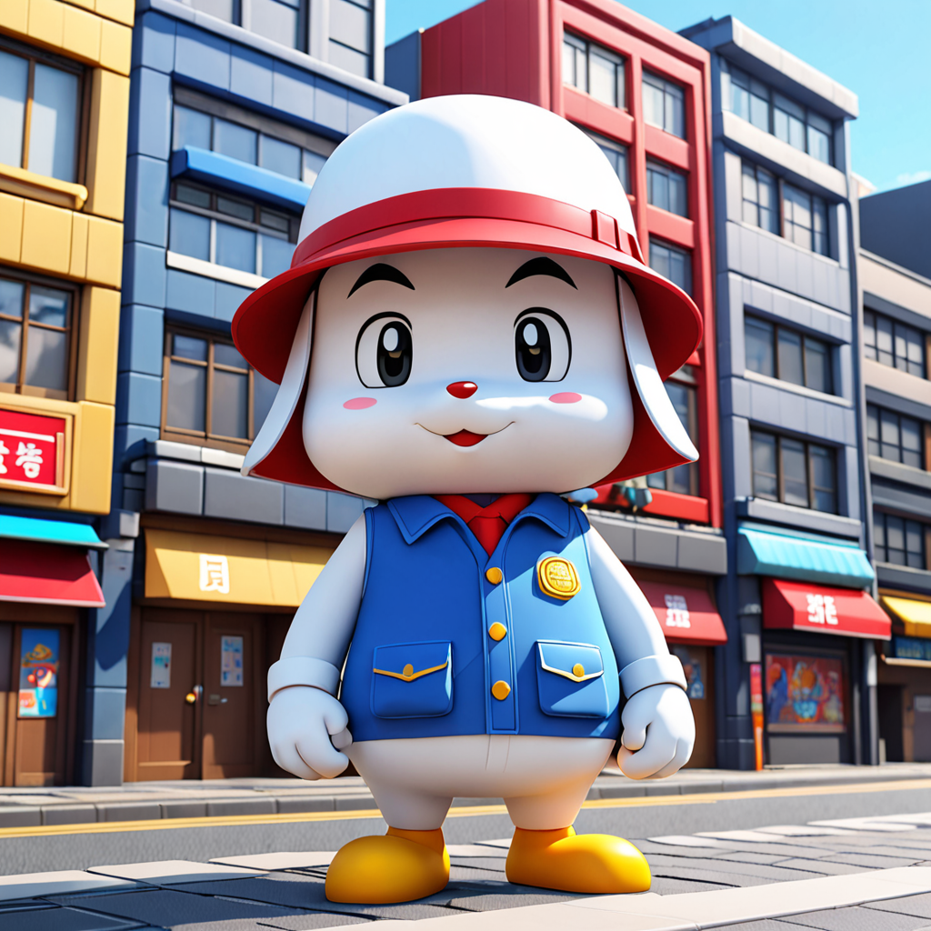 ニシシンジュクビルくん