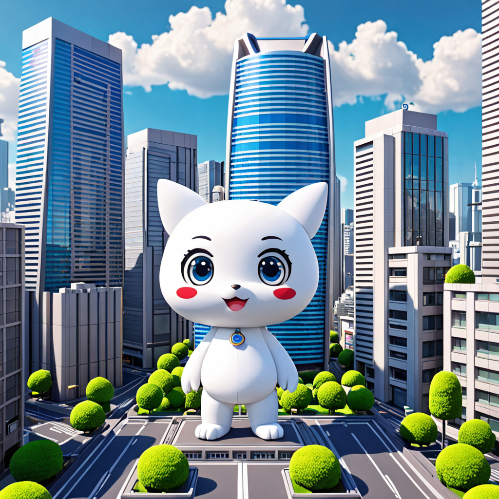 オークタワーのタワーくん