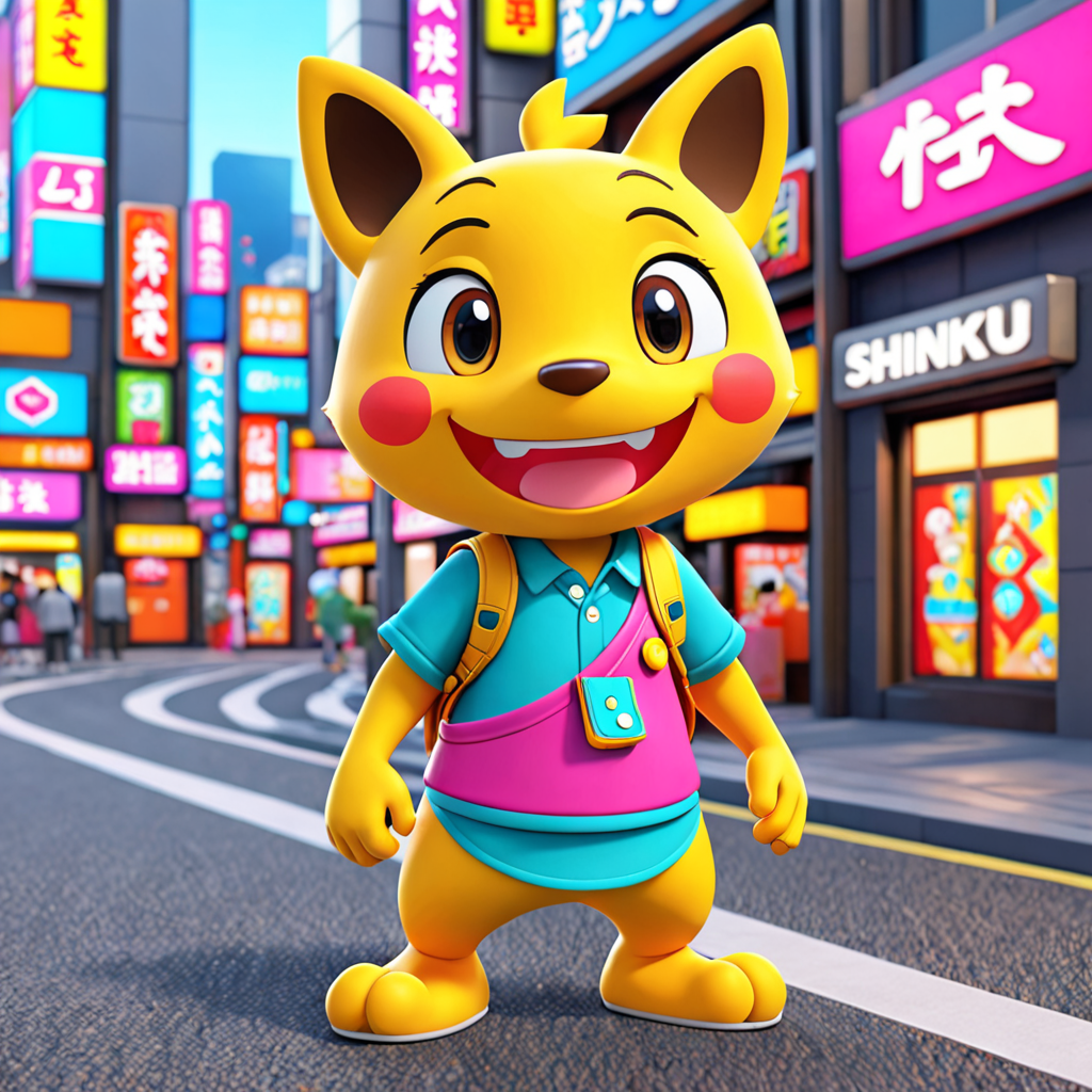 東京都 新宿区 北新宿のゆるキャラ 2