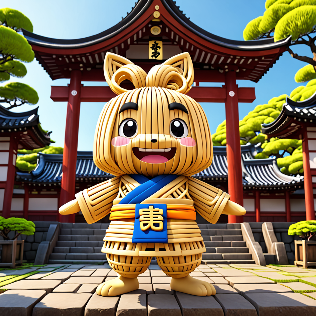 東京都 三鷹市 深大寺のゆるキャラ 2