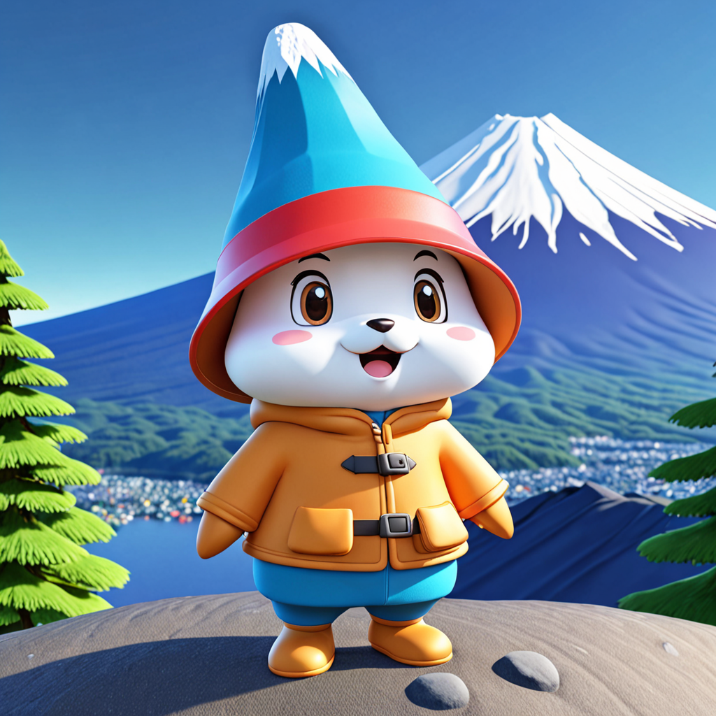 東京都 国立市 富士見台のゆるキャラ 3