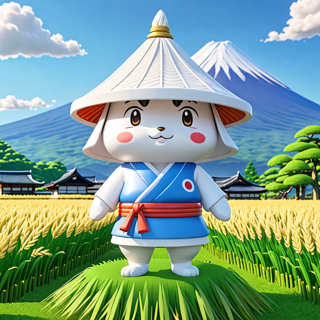 東京都 西多摩郡瑞穂町 駒形富士山のゆるキャラ 2